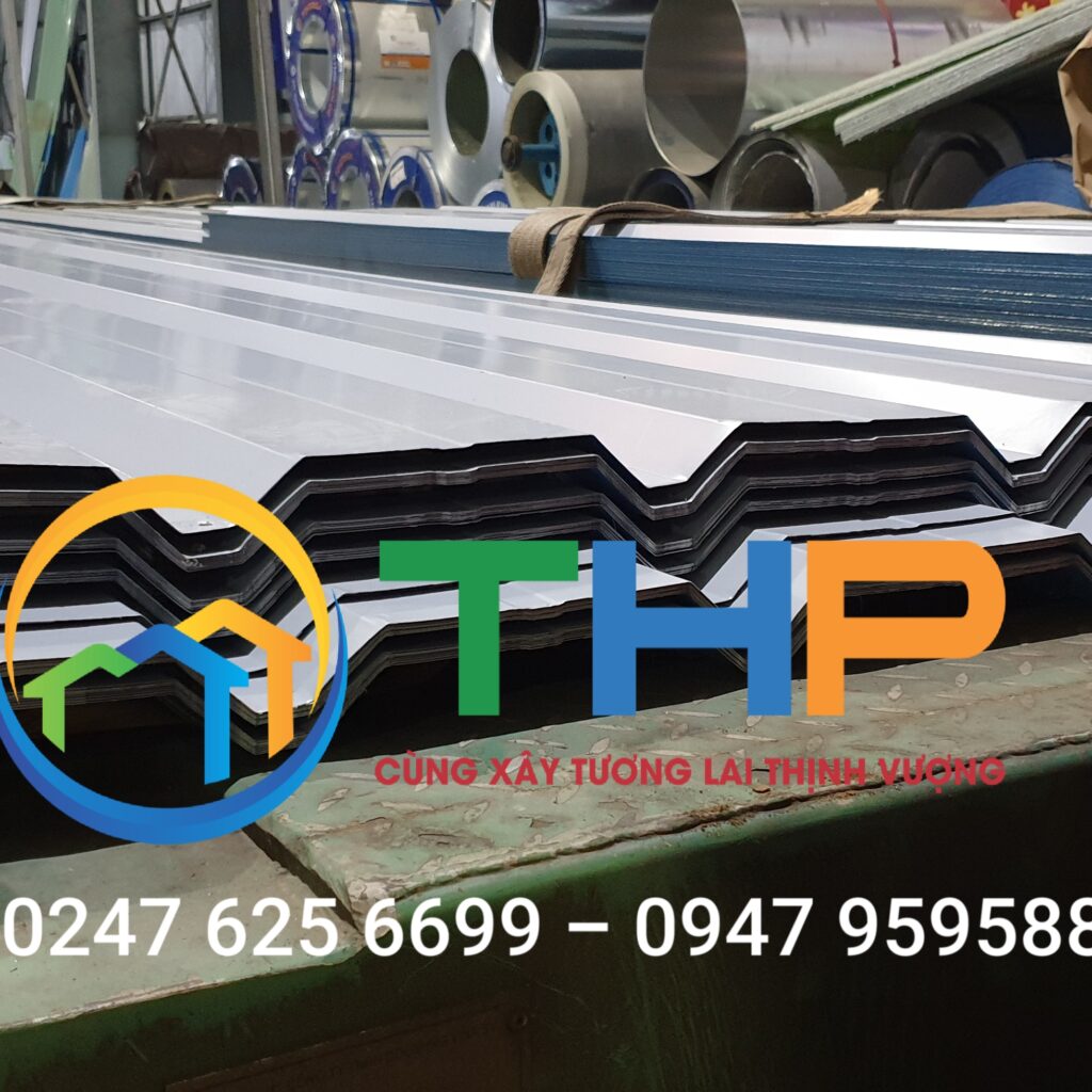 Tôn 5 sóng vuông - Tôn sóng công nghiệp cho nhà xưởng (nhà tiền chế) Tôn 5 sóng vuông - Tôn sóng công nghiệp cho nhà xưởng (nhà tiền chế)