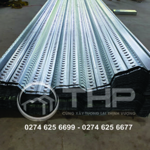 Tôn Sàn deck có Cấu trúc gân định hình tăng cường độ cứng Tôn Sàn deck có Cấu trúc gân định hình tăng cường độ cứng