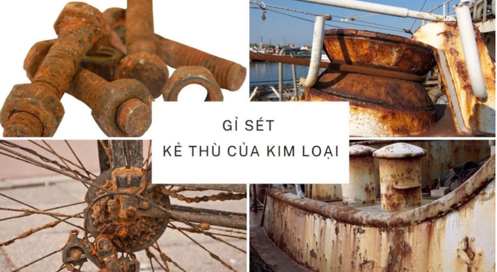 Gỉ sét - kẻ thù của kim loại Gỉ sét - kẻ thù của kim loại