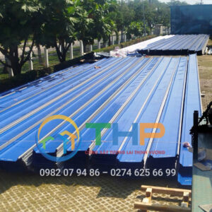 Tôn Seamlock 4800m cán tại công trình giúp tiết kiệm chi phí cho nhà đầu tư